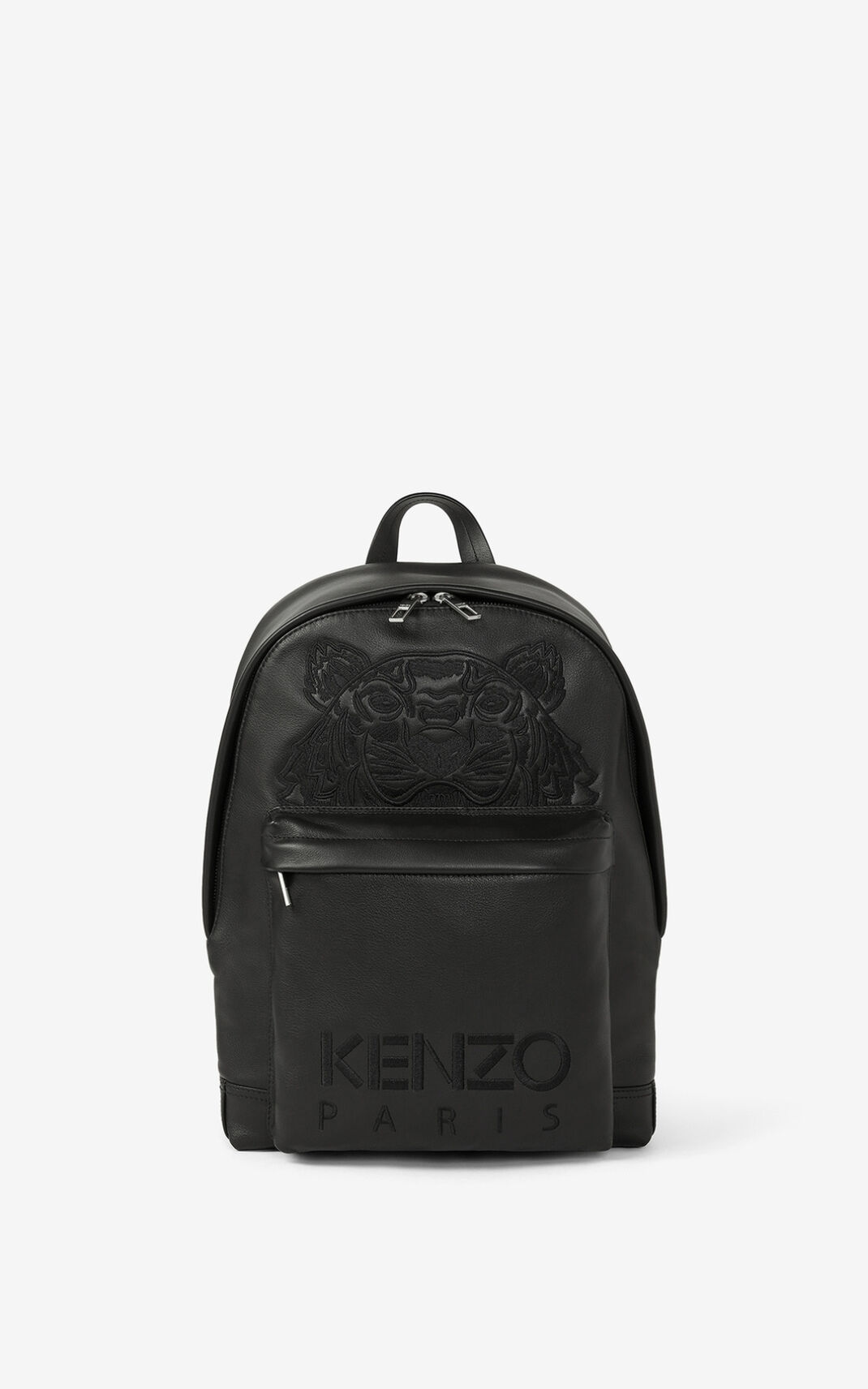 Kenzo Tiger δερματινα σακίδια ανδρικα μαυρα | GR174047